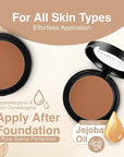 Frankie Rose Cosmetics Powder Foundation – Full Coverage Grams (Bronze)