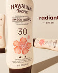 Hawaiian Tropic Sheer Touch Ultra Radiance Lotion Sunscreen SPF 30, 8oz | Hawaiian Tropic Sunscreen SPF 30, Sunblock, Broad Spectrum Sunscreen, Oxybenzone Free Sunscreen, Body Sunscreen, 8oz
