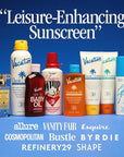 VACATION Sun Belt Sampler Kit, SPF 30-50 Sunscreen Pack, Includes Classic Lotion, Super Spritz Face Mist, Baby Oil, After Sun Gel, Festival Friendly Fanny Pack