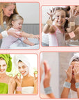 Women's microfiber face washing wrist