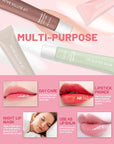 Tinted Lip Butter Balm,3 Colors Hydrating Lip Balm Lip Gloss Vanilla Sheer Tint Stain Non-Sticky Lip Glow Oil for Instant Moisture,Shine and Soothing Women Dry Cracked Lip Care Lip Sleeping Mask-Set B