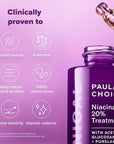 Paula's Choice CLINICAL 20% Niacinamide Vitamin B3 Concentrated Face Serum, Anti-Aging Serum for Face, Treatment for Discoloration & Minimizing Large Pores, Fragrance-Free, 0.67oz