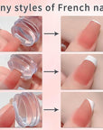 French Tip Tool,2 PCS Nail