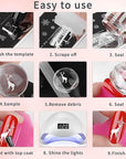 French Tip Tool,2 PCS Nail