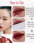 ALLIONE Korean Lip Tint Balm, Moisturizing Tinted Lip