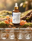 HIQILI 100ML Frankincense Essential Oil, for Massage, 100% Pure and Natural 3.38 Fl Oz