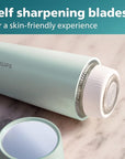 Philips Beauty Series 5000 Electric Shaver and Personal Groomer for Women, Cordless & Compact, Hypoallergenic Head, Gentle & Quick Hair Removal Easy Touch Ups, Mint Green, BRR474/00