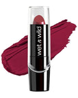 wet n wild Silk Finish Lipstick, Hydrating Rich Buildable Lip Color, Formulated with Vitamins A,E, & Macadamia for Ultimate Hydration, Cruelty-Free & Vegan - Just Garnet
