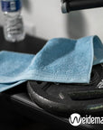 100% Cotton Washcloths Set 13” x 13” | Sky Blue Towels | Set of 12 Ultra Soft and Highly Absorbent Washcloths Sets for Bathroom, Gym, Hotel, Spa | Machine Washable Face Towel