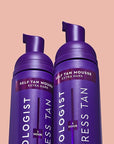 Tanologist Express Self Tan Mousse, Extra Dark - Hydrating Sunless Tanning Foam, Vegan and Cruelty Free - 6.76 Fl Oz