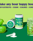 Ultima Replenisher Mocktini Electrolyte Drink Mix – Appletini, 90 Servings – Hydration Powder with 6 Key Electrolytes & Trace Minerals – Keto Friendly, Non- GMO & Sugar-Free Electrolyte Powder