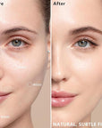 AirBrush Foundation Spray With Primer and Brush, Silky Mist Foundation Spray Makeup, Full Coverage Foundation for Smooth Radiant Finish, Formula Breathable Lightweight Hydrating(#4 Porcelain)