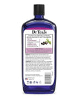 Dr Teal's Foaming Bath with Pure Epsom Salt, Black Elderberry with Vitamin D, 34 fl oz (Pack of 4)