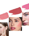 Blush Stick Set Matte Cream Blush Stick for (Set 01)