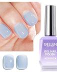 Gellen Baby Blue Gel Nail