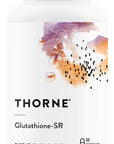THORNE Glutathione-SR - Sustained-Release Glutathione for Antioxidant Support - 60 Capsules