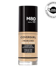 COVERGIRL TruBlend Matte Made Liquid Foundation, Caramel Beige of 3)