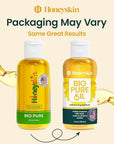 Bio Pure Skincare Oil - Moisturizer for Dry Skin - Pregnancy Stretch Mark Prevention - Oil for Scars - Stretch Mark Treatment with Sweet Almond for skin (4oz)