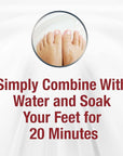 Kerasal Athlete's Medicated Foot Soak, Bath for 5-in-1 Rapid Symptom Relief, 12 Count, (Pack of 1)