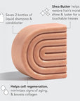 Kitsch Shea Butter Conditioner Bar for Hair Hydration | Nourishing Hair Mask | Made in US | Eco-Friendly Zero Waste Solid Bar Conditioner | Moisture for Dry Hair | Works w/Natural Shampoo Bar, 2.7oz
