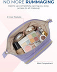 Bagsmart makeup bag, travel cosmetic