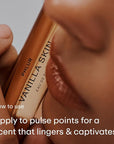 PHLUR Vanilla Skin Eau de Parfum - Travel Size Perfume Fragrance - Vanilla Perfume with Pink Pepper, Cashmere Wood & Sandalwood (9.5mL)