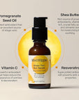 Mad Hippie Sheer Tint Sun Serum (Light/Medium), Tinted Moisturizer for Face with SPF 29, Vitamin C, Hyaluronic Acid, Tinted Sunscreen for Face in a Recyclable Glass Bottle, Reef Safe, 1.02 Oz