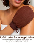 2 Pack Self Tanner Applicator Mitt Kit, With Exfoliating Gloves, Thick Waterproof Inner Layer Durable, Washable Reusable,Tanning Mitt, Tanning Mitts Self Tanner, Self Tan Glove Applicator