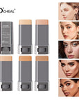 O'CHEAL Face Foundation Contour Stick Long-wear Lightweight Brighten Stick Face Concealer Blemish Contouring Beauty Makeup 04#WHEATCOLOR