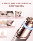 Facial Hair Remover for Women(Gen 3 Pro), Eyebrow Facial Trimmer, Luxury 2 in1 Hair Removal Device for Face, Lip, Nose, with Replacement Heads