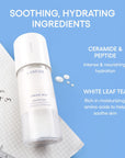 LANEIGE Cream Skin Toner & Moisturizer: Lightweight Refillable Korean Milky Toner with Ceramide & Peptide for Hydration, Firming, & Barrier Support