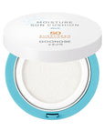 GOONGBE Moisture Sun Cushion Mild SPF 50 - Korean Moisturizing & Soothing Zinc Oxide Mineral Sunscreen - Travel Friendly Sun Cushion for Babies & Kids - Vegan, Reef-Safe, Allergen-Free, 0.81oz.