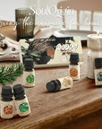 Woody Essential Oils Set, Fragrance Oil Set for Diffuser, Scent Diffuser Oil for Candle Making- Sandalwood, Cedar, Bamboo, Teak, Vetiver, Forest Pine