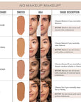 No Makeup Makeup Long-Lasting Lightweight Foundation & Brush Duo | Cruelty-Free, Fragrance-Free, Buildable, Transfer-Proof Makeup (Medium)