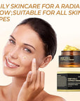 Deep Vitamin C Golden Capsule Hydrating Face Moisturizer, Antioxidant Protection, Lightweight Daily Skincare
