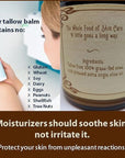 Vintage Tradition Beef Tallow All Purpose Balm - Healing, Hydrating Luxurious Skin Care Salve Replaces Body Lotion, Hand Cream, More - Essential Oil, Olive Oil, and Grass-Fed Tallow, 2 fl. oz.