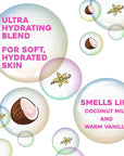 OGX Extra Creamy + Coconut Miracle Oil Ultra Moisture Body Wash, 19.5 Fl Oz (Pack of 2)