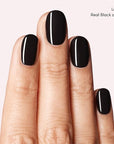 Dashing Diva One Gel Color & Magnetic Topper Duo - 8Ball - Real Black & Iridescent Glitter Topper - 3-in-1 Base Coat, Nail Color & Top Coat - Gel Nail Polish Set