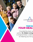 Livingood Daily Fish Oil Supplements with Omega 3 Fatty Acid, Omegas (60 Softgels) - EPA & DHA Fish Oil Pills Support Heart & Joint Health - Promotes Healthy Digestion & Brain Function - Non-GMO