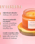Glow Recipe Papaya Enzyme Cleansing Balm Makeup Remover - Gentle Exfoliator, Makeup Melting Balm & Face Cleanser for Women - Exfoliating Face Wash to Even Skin Tone & Lock-in Facial Hydration (3.38oz)