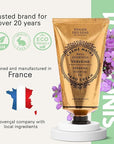Panier des Sens - Hand Cream for Dry Cracked Hands - Verbena Hand Lotion with Shea Butter & Olive Oil - Vitamin E Skin Moisturizer with 97% Natural Ingredients - Made in France, 2.5 fl oz