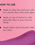 Women's Forget The Filler Lip Plumper Line Gloss, Violet Bloom, Purple, 0.11 Fl Oz (Pack of 1)