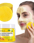 Turmeric kojic acid cleansing pads