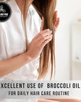Naturevibe Botanicals Broccoli Oil 32 Ounces | 100% Pure and Natural | Great for Skin Care and Hair Care