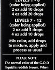GOD, The Original Gray Oxidizing Drops | Guaranteed Authentic Formula | Mix Directly Into Formula For Guaranteed Grey Coverage (0.25 Fl Oz)
