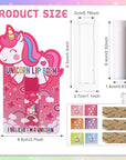 24 Sets Unicorn Party Favors Lip