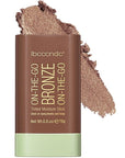 MEICOLY Cream Bronzer Stick, Natural Highlight Contour Makeup,Face