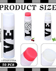 50 Pcs Happy Birthday Lip Balm Volleyball)