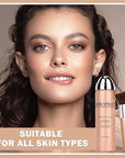 NVLEPTAP Airbrush Foundation Makeup Spray Silky Lightweight Full