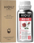 HIQILI Rose Essential Oil for Diffuser, Soap, Perfume & Candle Making - 16 Fl Oz